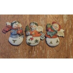 Christmas 3 Piece Bundle Snowman Magnets